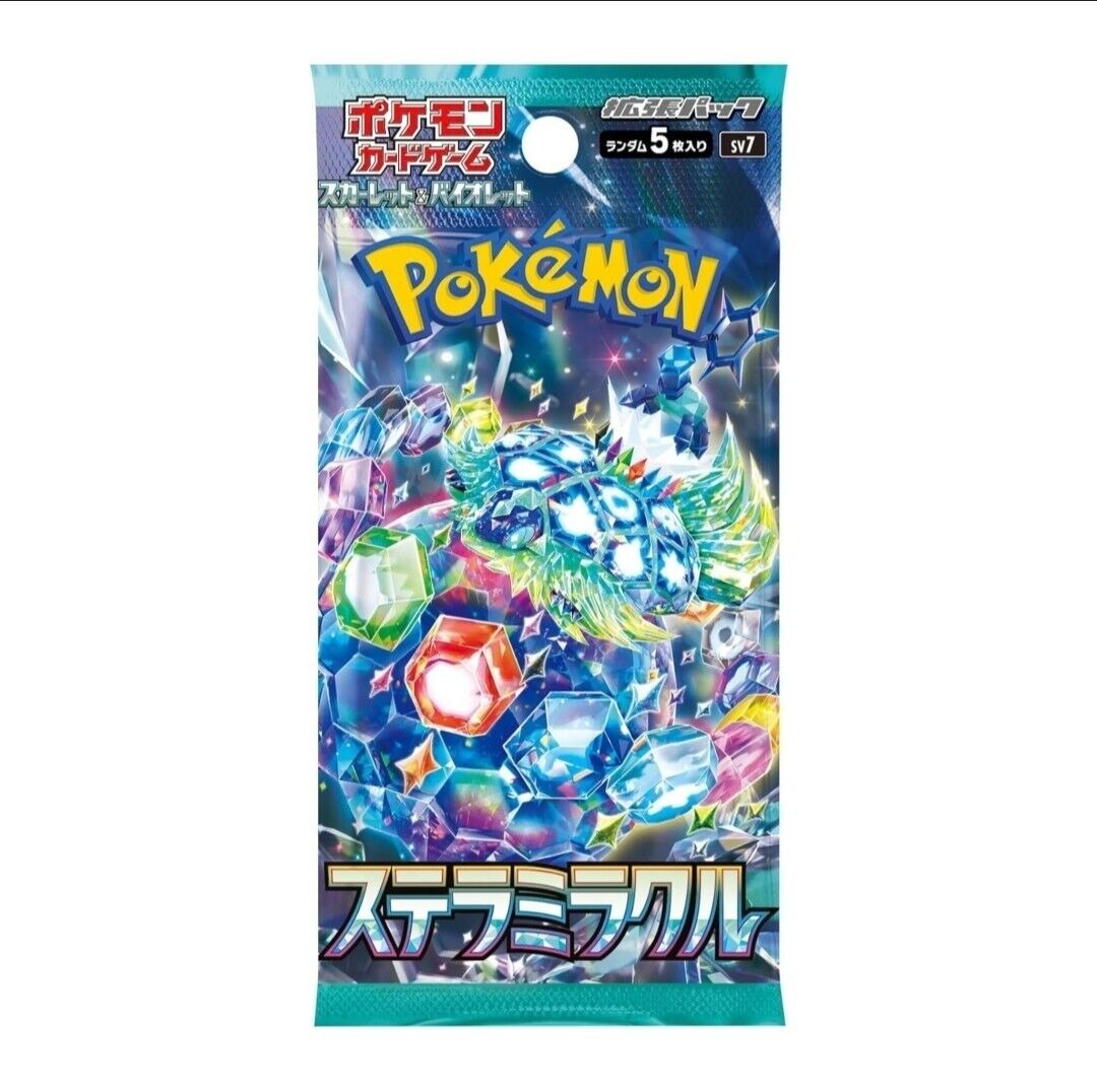 Japanese Pokémon TCG Stellar Miracle sv7 Booster Box - pokecardshop.world