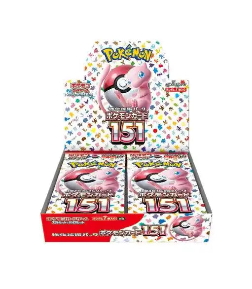 Japanese Pokémon TCG 151 sv2a Booster Box - pokecardshop.world