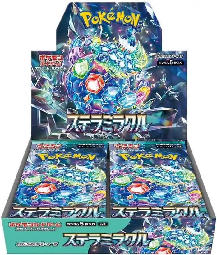 Japanese Pokémon TCG Stellar Miracle sv7 Booster Box - pokecardshop.world